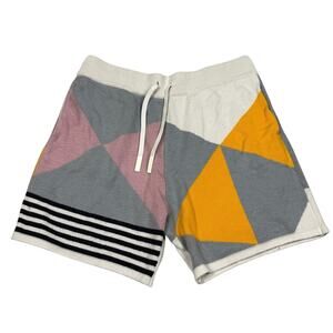 Sergio Tacchini Mens Size XL Geo Knit Shorts